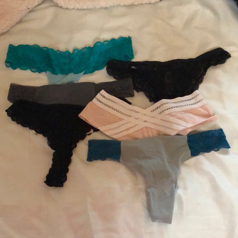 PINK AND VS thongs